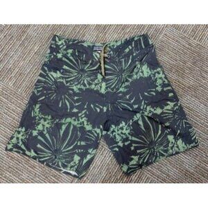 Patagonia Black & Green Swim Trunks